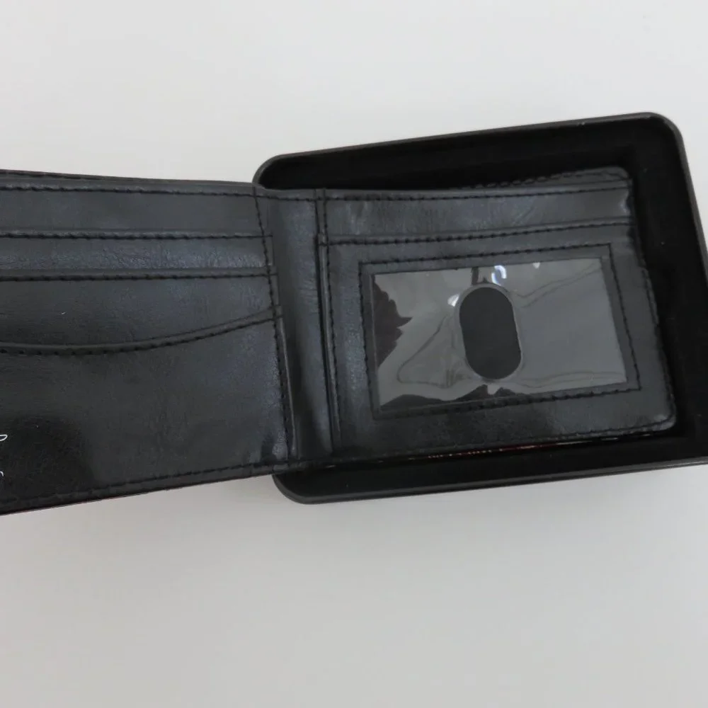 (#L) Buckle-Down Men's PU Bifold Wallet-Deadpool